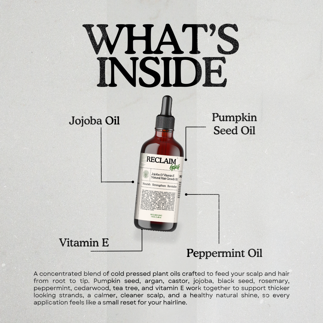 Jojoba & Vitamin E Natural Growth Oil