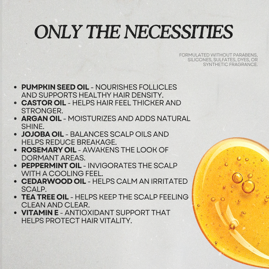 Jojoba & Vitamin E Natural Growth Oil