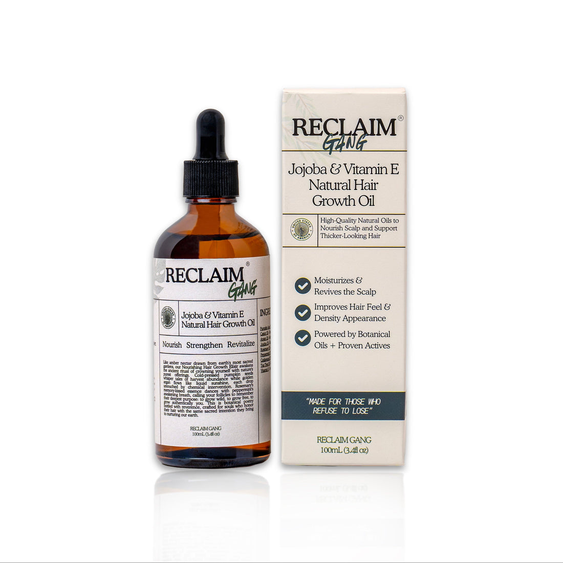 Reclaim Gang serum for blocking DHT