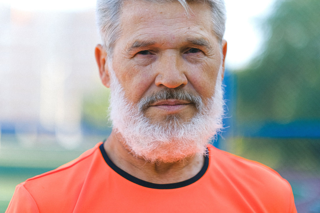 Man skeptical of hair growth gummies