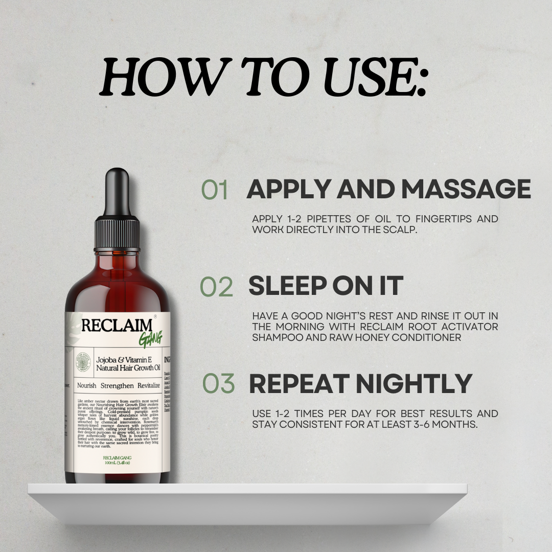 Jojoba & Vitamin E Natural Growth Oil